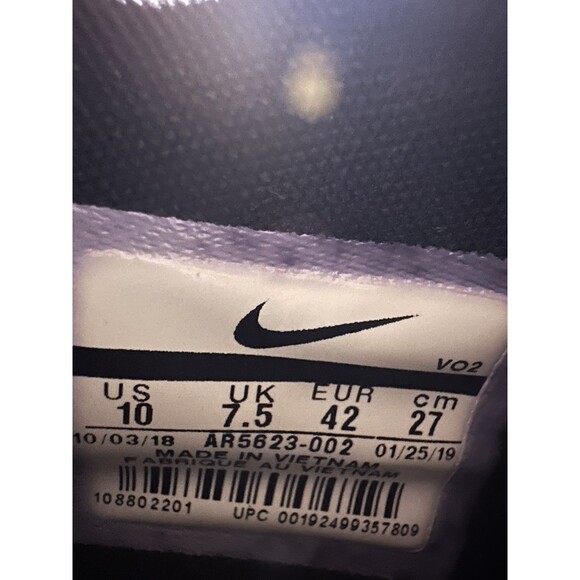 Nike Metcon Flyknit 3 Black/pink Training Running Shoe (AR5623 002) W10, M8.5 - Picture 8 of 8